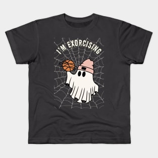 I'm exorcising basket Kids T-Shirt